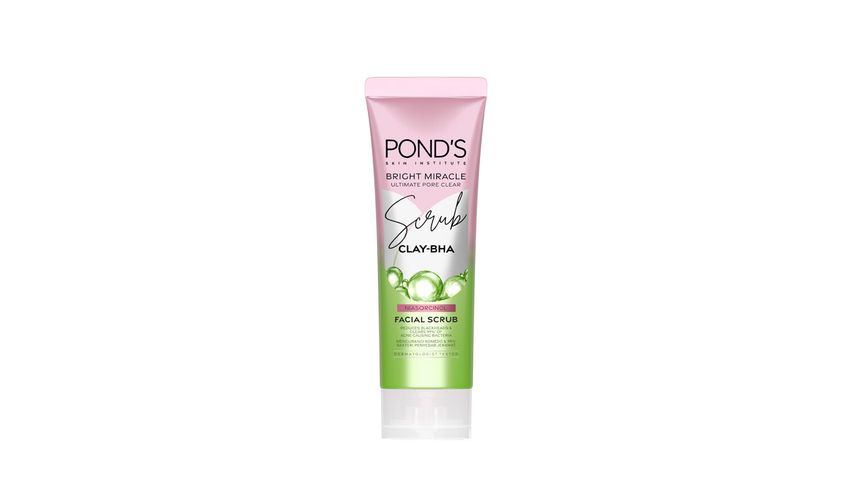 Pond's Bright Miracle Pore Clear Facial Scrub 50g