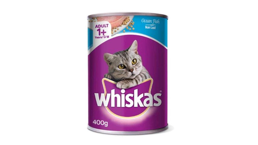 Whiskas Ocean Fish Canned Wet Food 400g