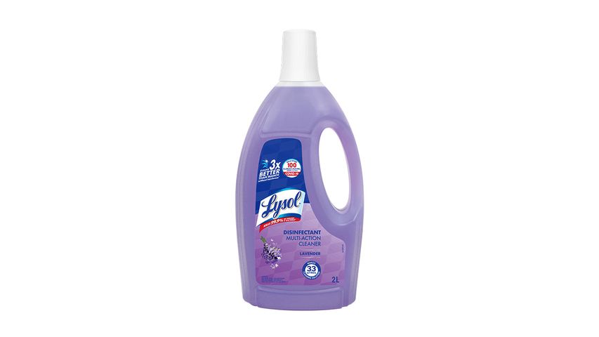 LYSOL MULTI-ACTION CLEANER LAVENDER 2L