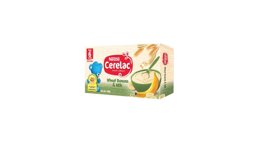 Cerelac Wheat Banana & Milk 120G