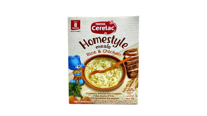 Nestle Cerelac Porridge Savory Chicken 200g