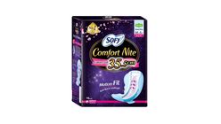 Sofy Body Fit Night Slim Wing 35.5cm 16 Pieces