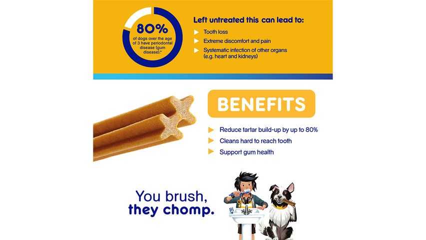 Pedigree Dentastix Medium 180g 7s