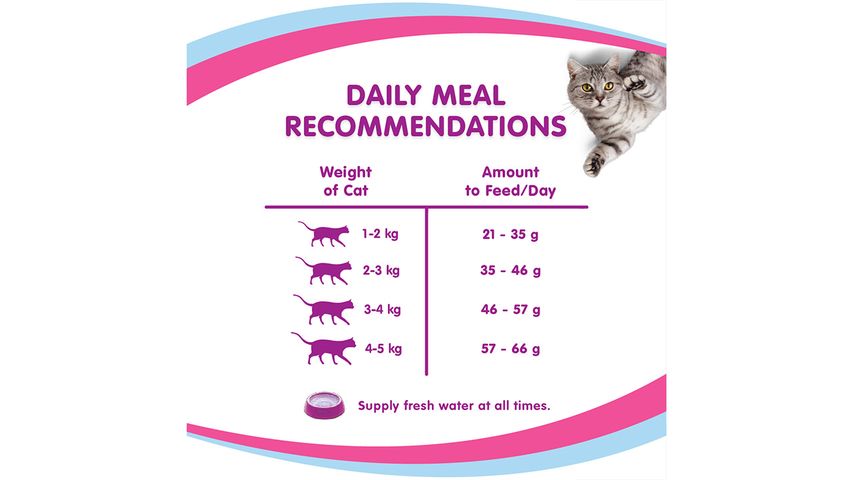 Whiskas Hairball Control Chicken & Tuna Flavor 1.1kg