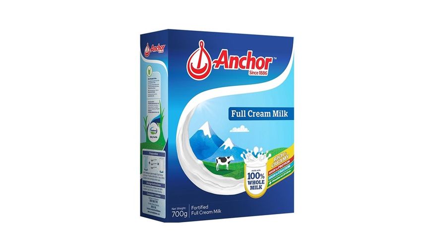 Anchor Full Cream Milk Powder 700G