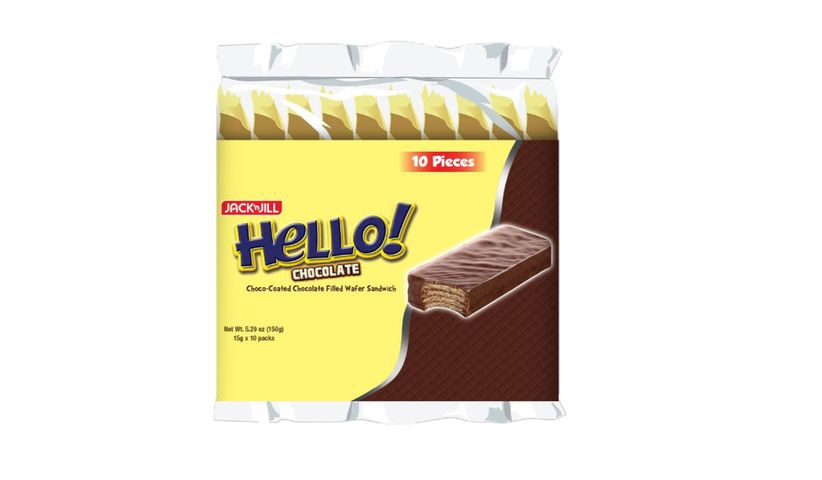 Hello! Choco-Coated Chocolate Wafer Sandwich 15g x 10s