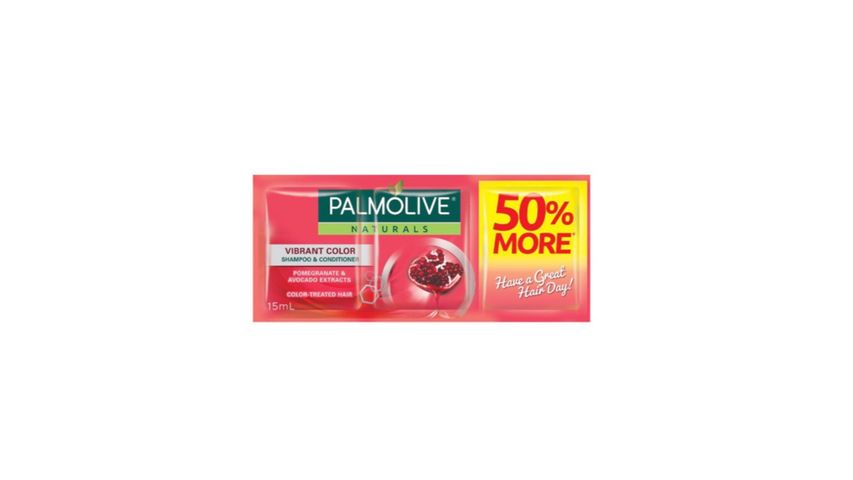 Palmolive Shampoo Vibrant Color 15ml x 12'S