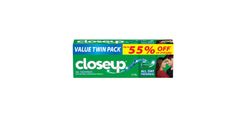 Close-Up Gel Toothpaste Menthol Fresh 175G