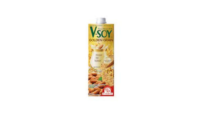 V-Soy Bean Milk Golden Grain 1L