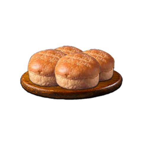 Kababjees White Burger Bun 4 Pieces