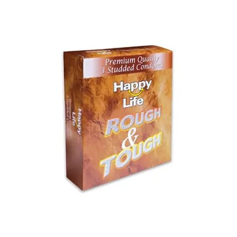 Happy Life Condoms Rough & Tough 3 Pieces