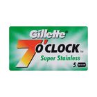 Gillette Stainless Razor Blade 7 O'Clock 1 Piece