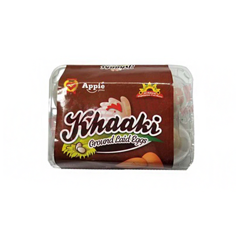 Appie Khaaki Egg 6pcs