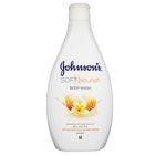 Johnson's Soft & Nourish Body Wash, Almond Oil & Jasmine 400 ml