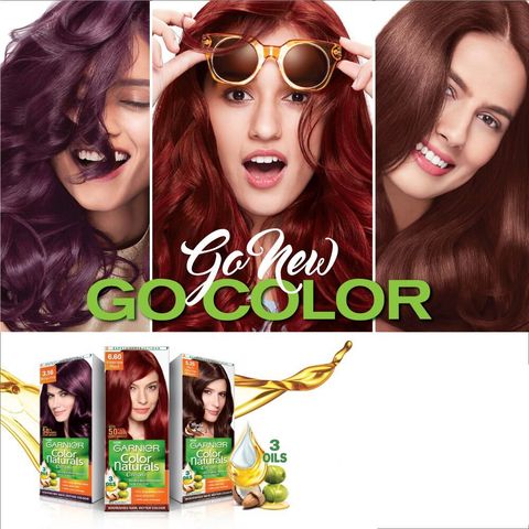 Garnier Color Naturals Hair Color Kit# 5.25 Light Opal Mahogany Brown 1 Box (ZM Opened & Checked)