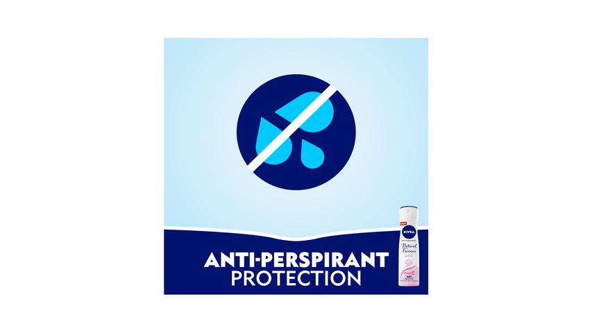 Nivea Natural Fairness, Antiperspirant For Women, Spray 150 ml
