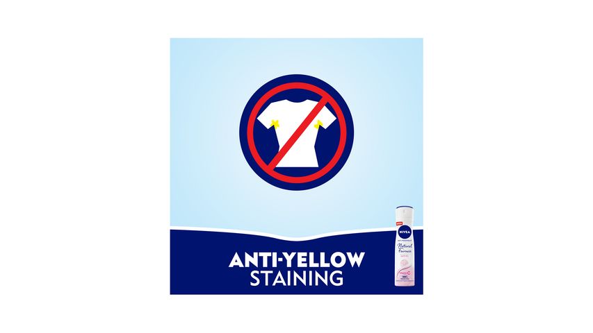 Nivea Natural Fairness, Antiperspirant For Women, Spray 150 ml