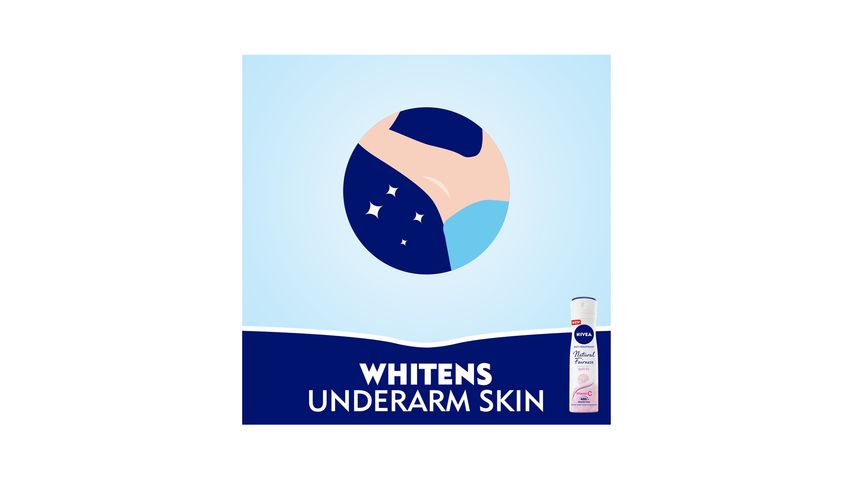 Nivea Natural Fairness, Antiperspirant For Women, Spray 150 ml