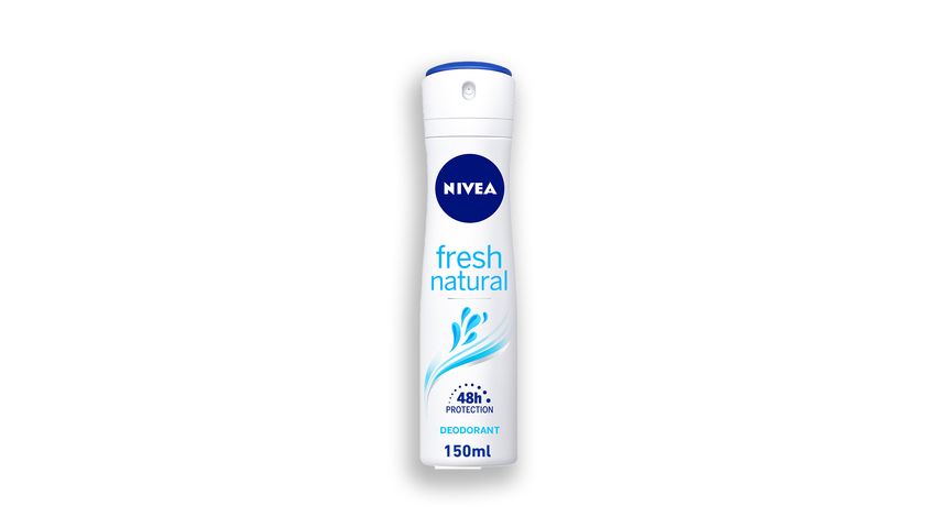 Nivea Fresh Natural, Deodorant For Women, Ocean Extracts, Spray 150 ml