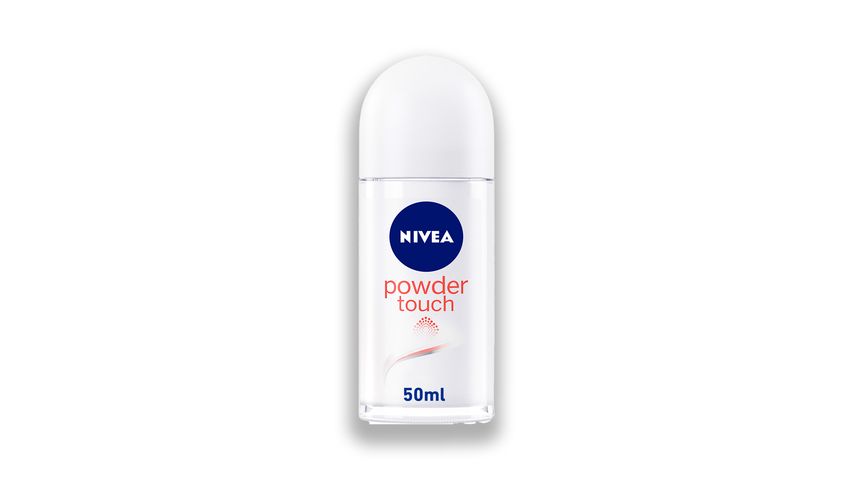 Nivea Powder Touch, Antiperspirant For Women, Roll On 50 ml
