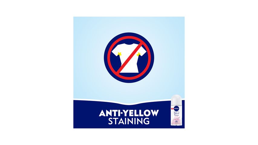 Nivea Natural Fairness, Antiperspirant For Women, Roll On 50ml