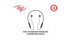 Itel Neckband Wireless Earphones (Ieb 62)