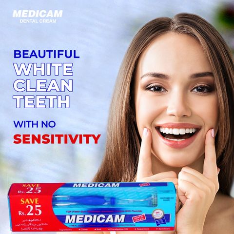 Medicam Toothpaste With Brush 65g