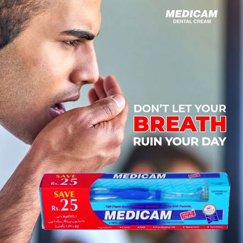 Medicam Toothpaste With Brush 65g