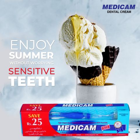 Medicam Toothpaste With Brush 65g