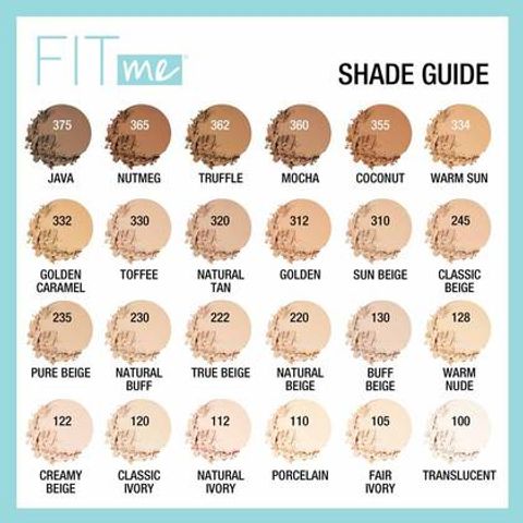 Maybelline New York Fit Me Matte Poreless Pressed Powder #112 Natural Ivory
