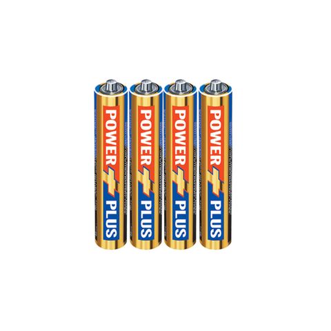 Power Plus Premium Gold AAA Battery Cell 4 Pieces