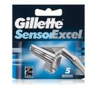Gillette Mach 3 System Cartridge Razor 5 Pieces