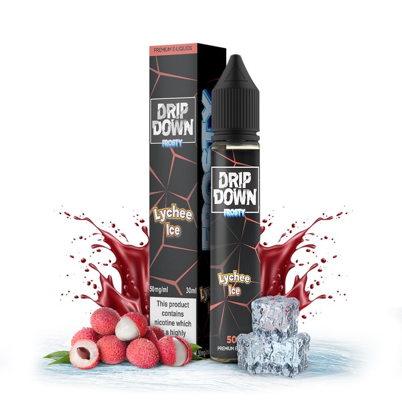 DRIP DOWN LYCHEE ICE 50 MG 30 ML