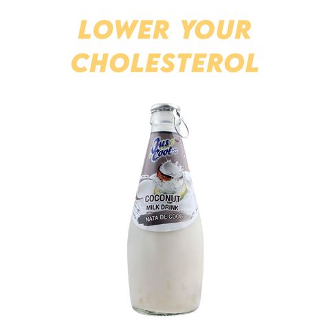 Jus Cool Coconut Milk Drink With Nata De Coco (Original) 290ml