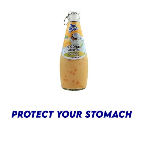 Jus Cool Coconut Milk Drink With Nata De Coco ( Mango) 290ml