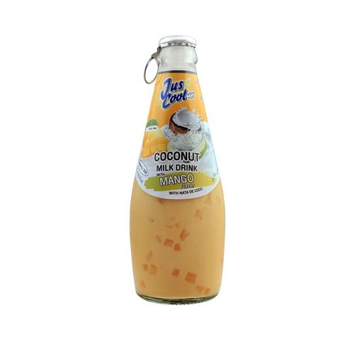 Jus Cool Coconut Milk Drink With Nata De Coco ( Mango) 290ml
