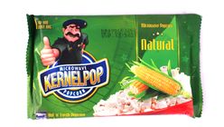 Kernelpop Microwave Popcorn Natural 90g