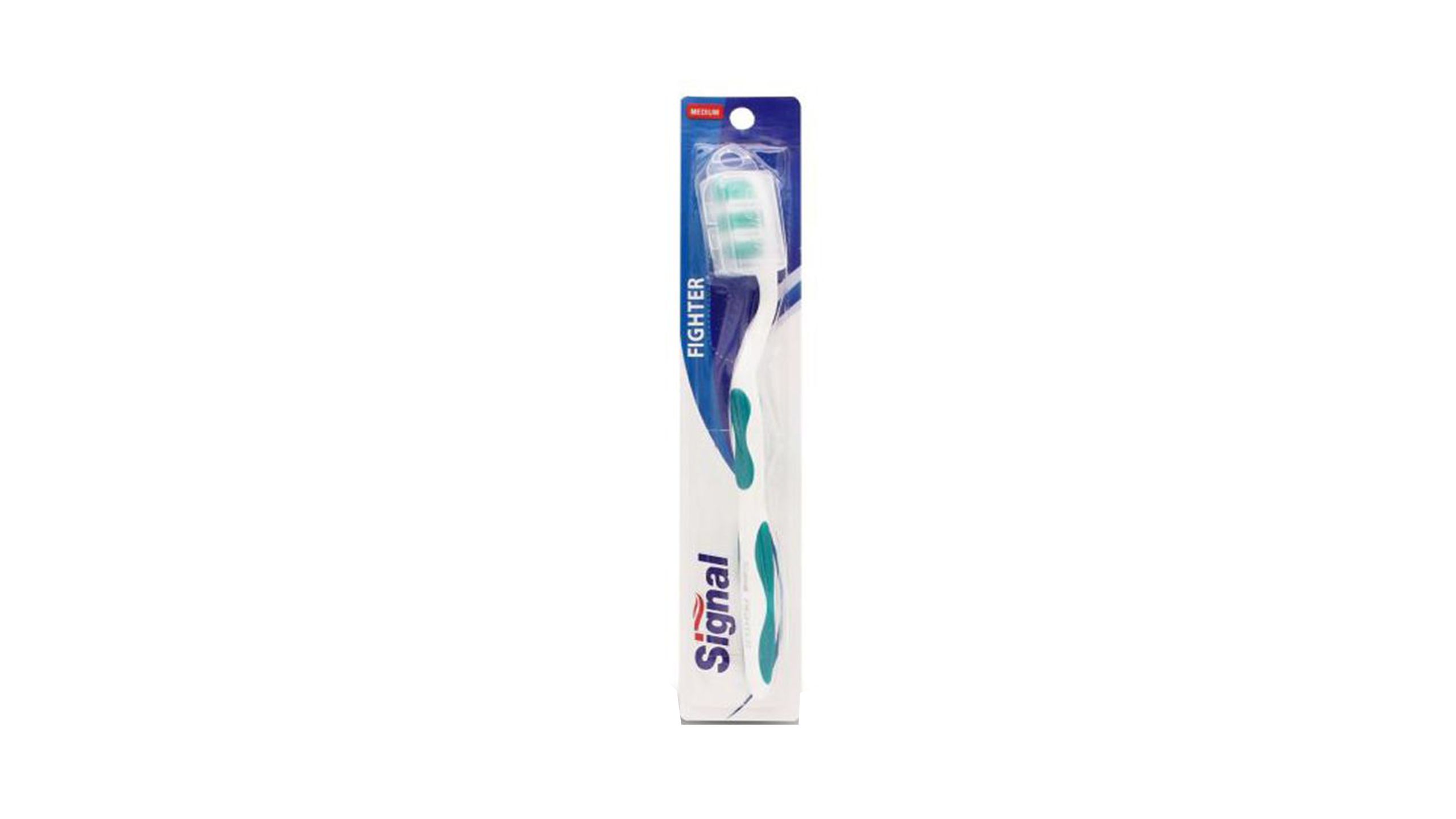Signal Toothbrush Fighter Medium Assorted 1 Piece