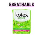 Kotex Freshliners Breathable Scented Longer & Wider 32pcs |53436