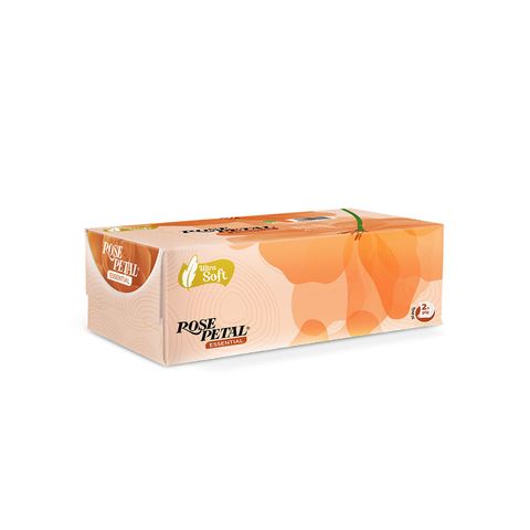 Rose Petal Essential Ultra Soft Facial Tissues 140 Sheets