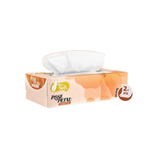 Rose Petal Essential Ultra Soft Facial Tissues 140 Sheets