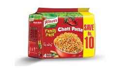 Knorr Chatt Patta Instant Noodles, 4x61g