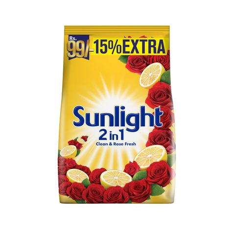 SUNLIGHT PINK JASMINE FRESH WASHING POWDER 390G