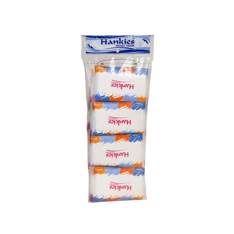 Hankies Poly Dispenser Tissue 12 Pouch