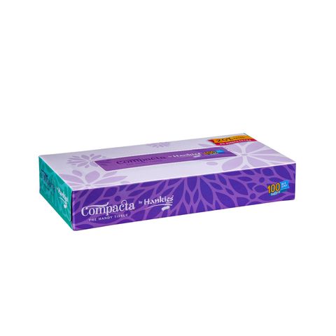 Hankies Compacta Tissue Box
