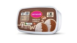 Omore 2 in 1 Vanilla Chocolate Tub 1400ml