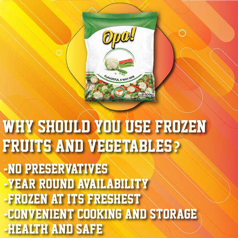 Opa 4 WayMix Vegetable 500g