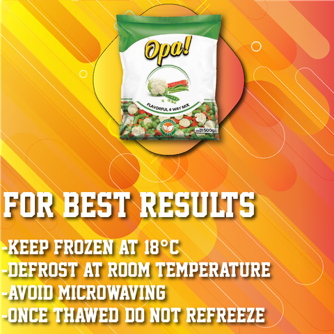 Opa 4 WayMix Vegetable 500g