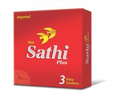 Sathi Condoms Plus Delay Condoms 3 Pieces