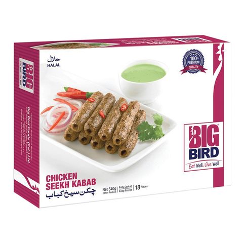 Big Bird Chicken Seekh Kabab 540